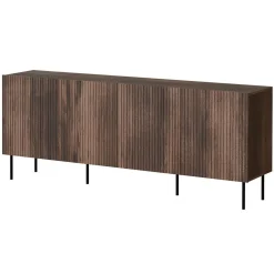 Franco - buffet bas - bois - 200 cm