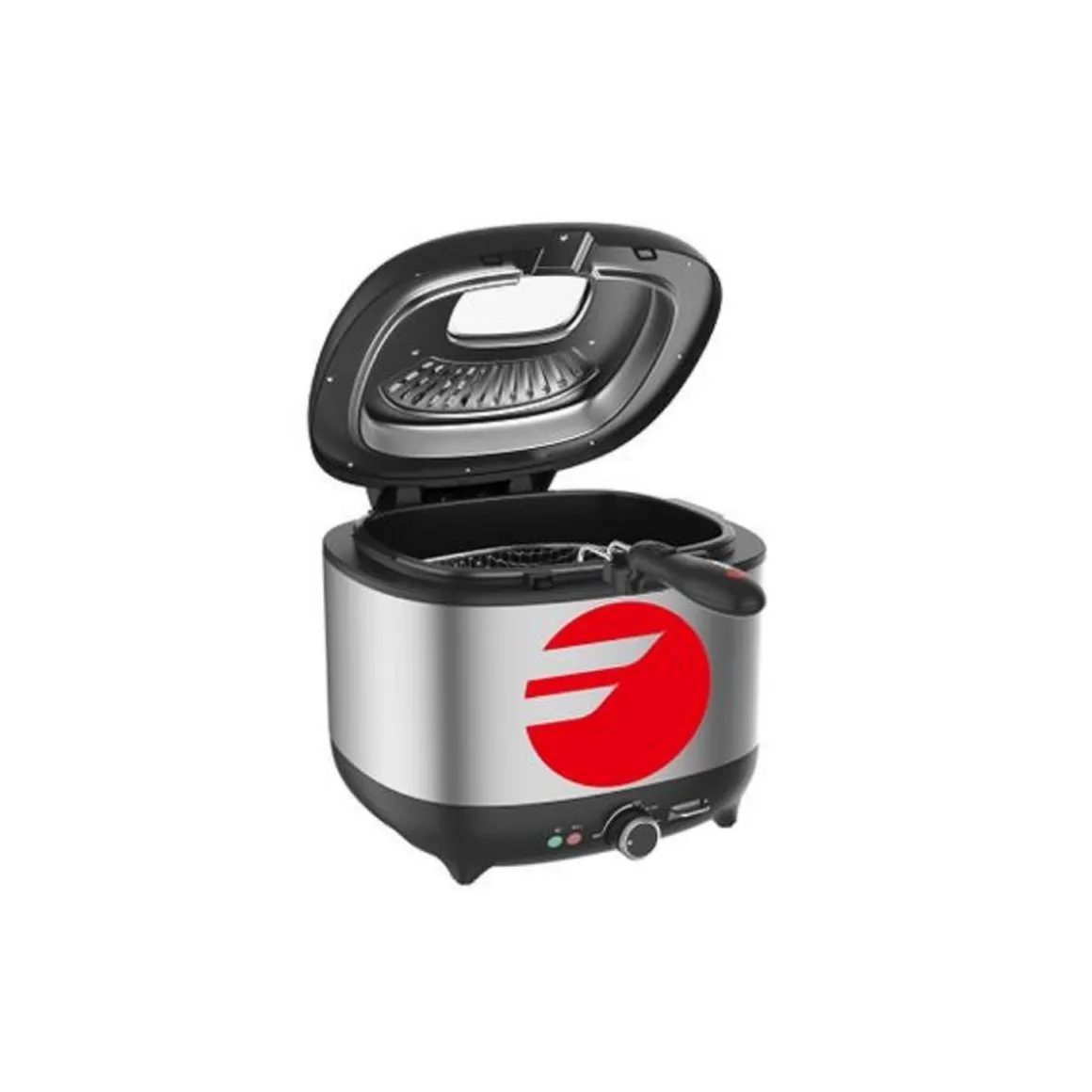 Friteuse électrique FG0207 - Noir et inox