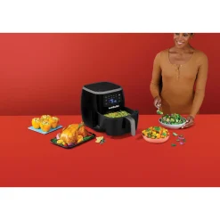 Friteuse électrique XXL sans huile à air chaud NBA071B - Noir