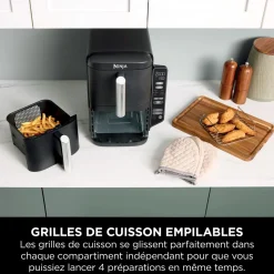 Friteuse sans huile à air chaud SL300EU - Noir