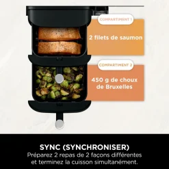 Friteuse sans huile à air chaud SL300EU - Noir