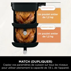 Friteuse sans huile à air chaud SL300EU - Noir