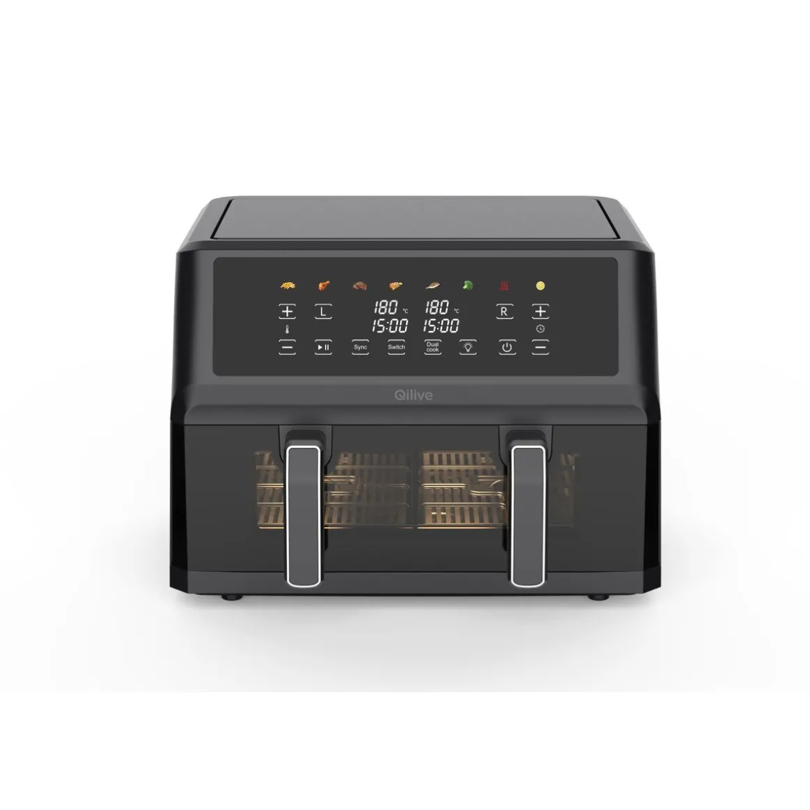 Friteuse sans huile à air chaud XXL Q.5247 - Noir