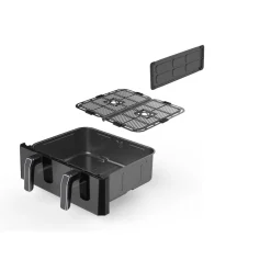 Friteuse sans huile à air chaud XXL Q.5247 - Noir