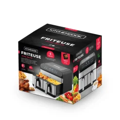 Friteuse sans huile à air chaud AIRFLOW 9 - Noir