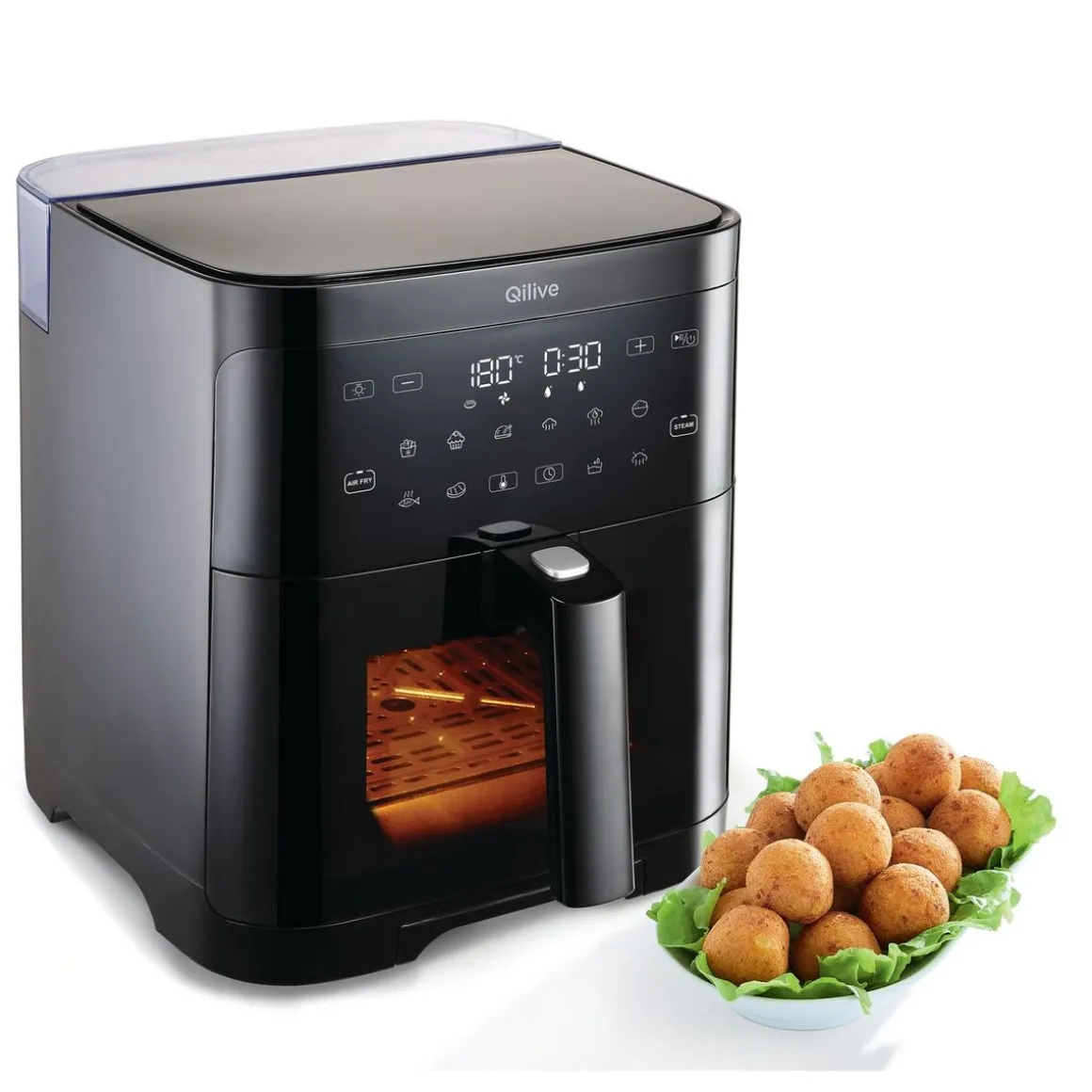 Friteuse sans huile à air chaud Q.5650 - Noir