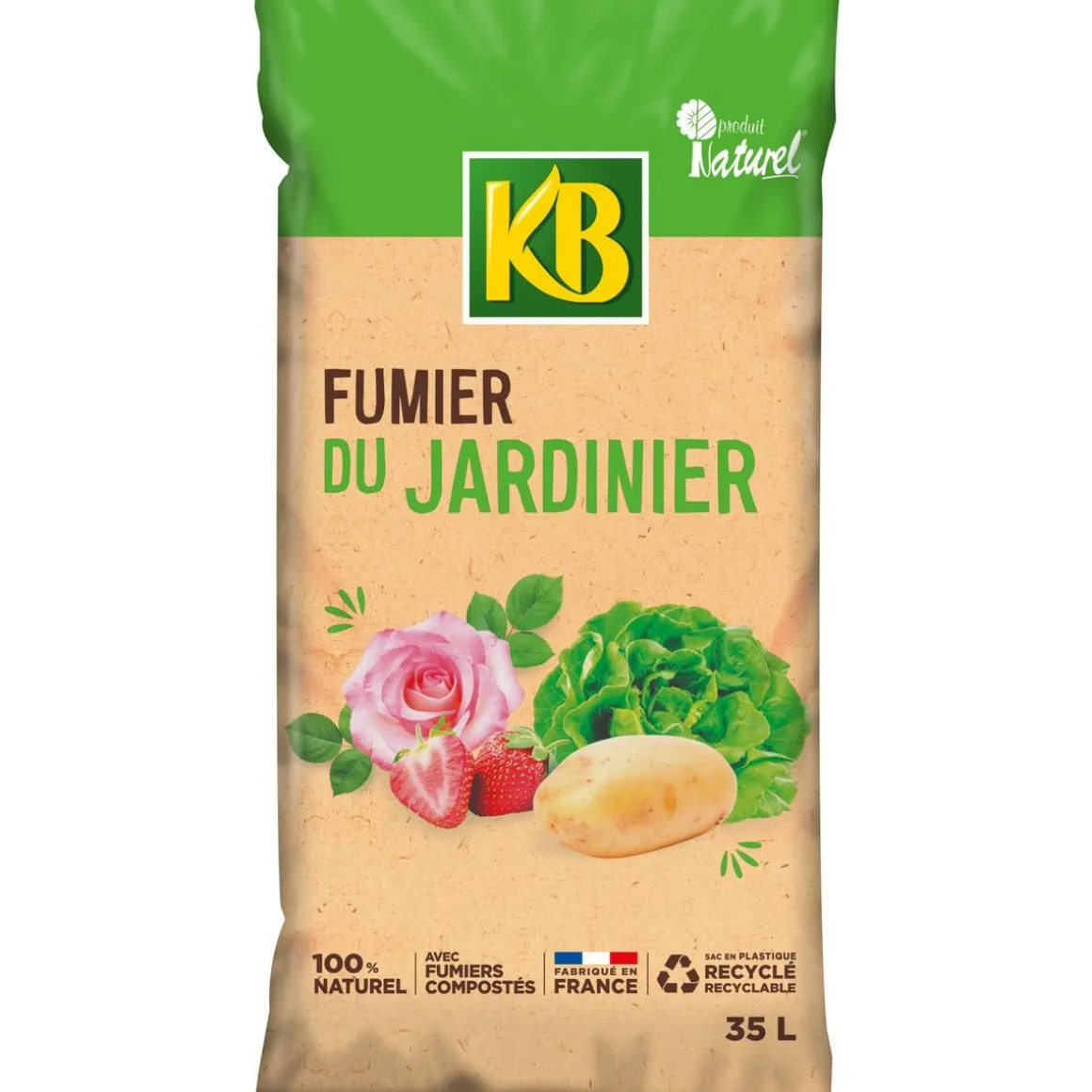 Fumier du jardinier - 35 L