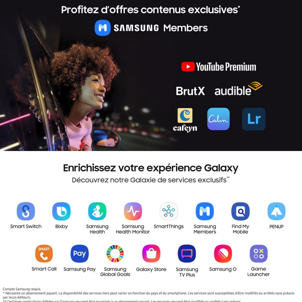 Galaxy A25 5G 128 GB - Noir