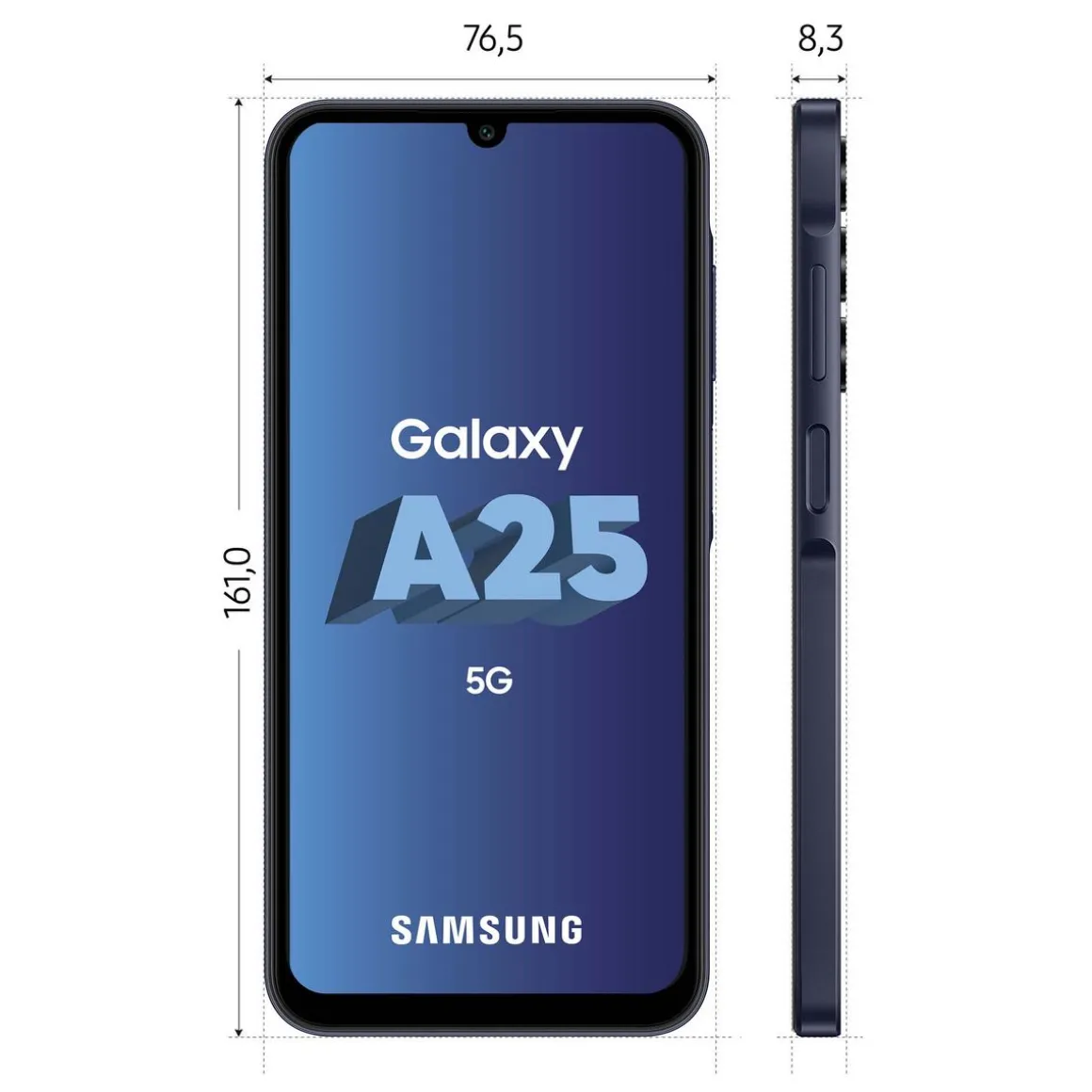 Galaxy A25 5G 128 GB - Noir