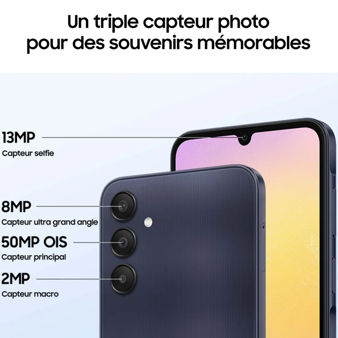 Galaxy A25 5G 128 GB - Noir