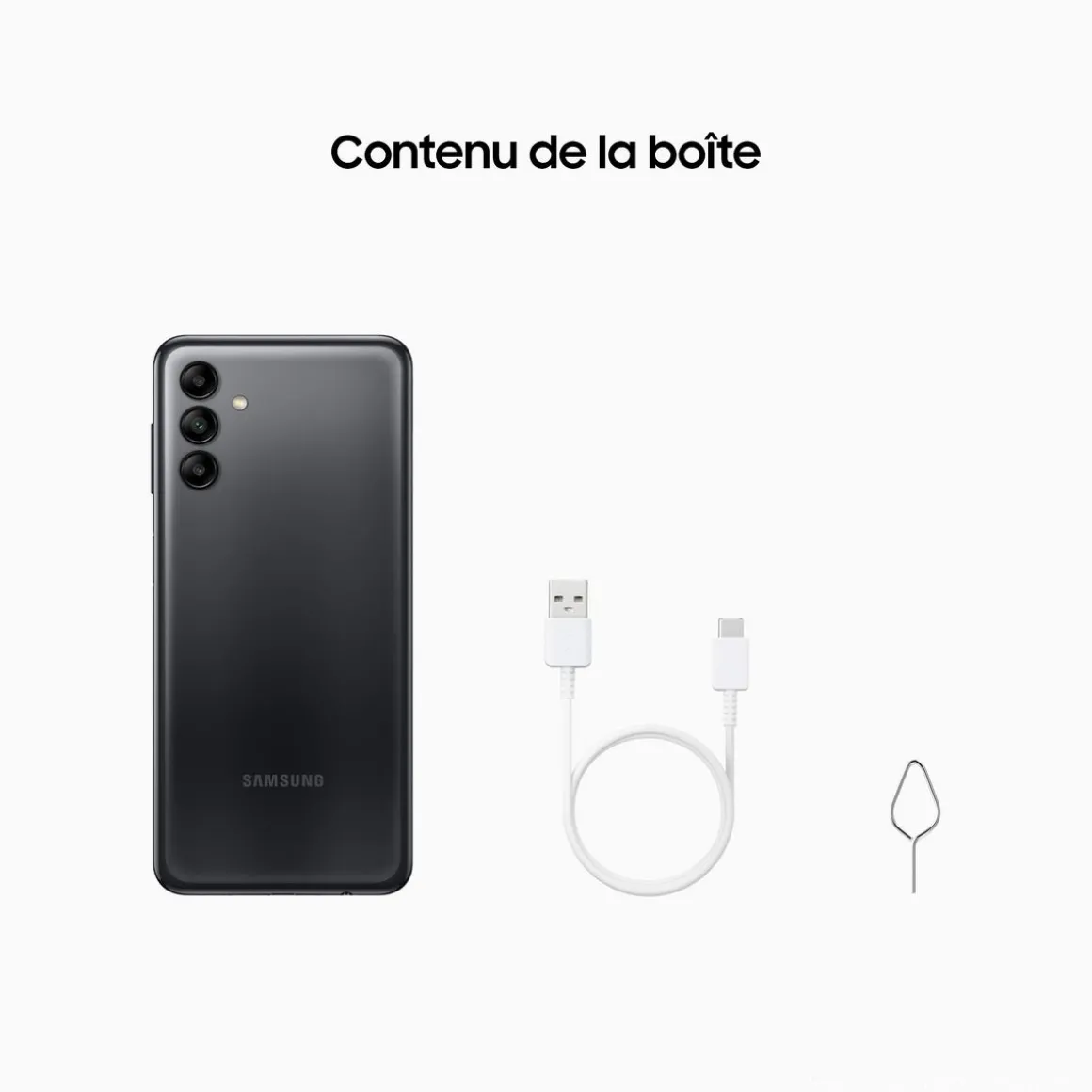 Galaxy A04S 32GO - Noir