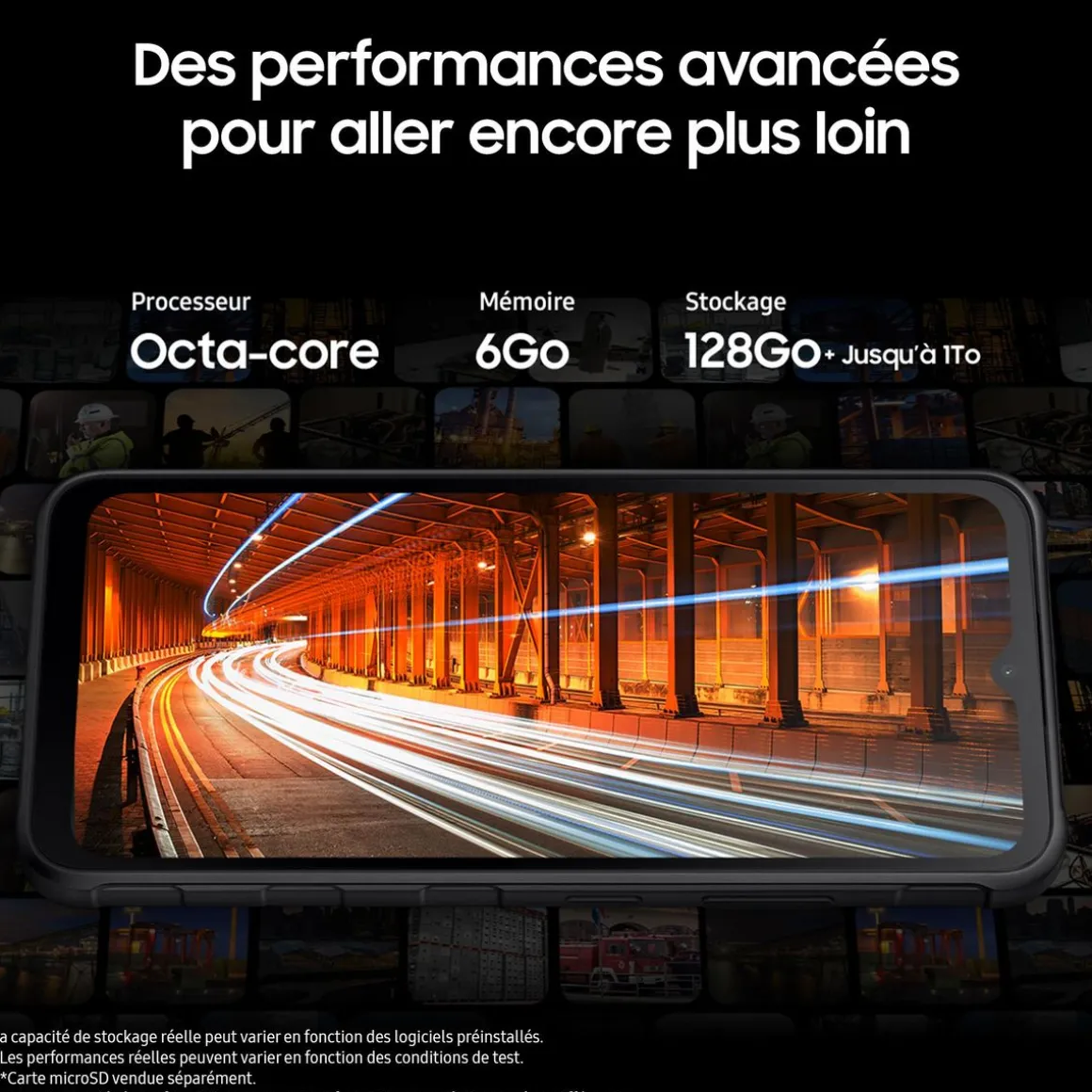 Galaxy XCover 7 128Go 5G - Noir