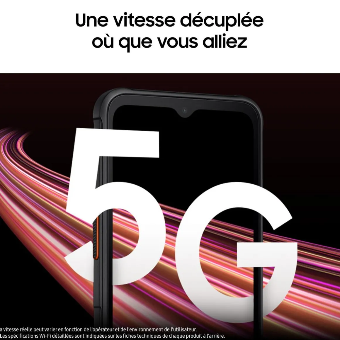 Galaxy XCover 7 128Go 5G - Noir