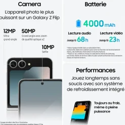 Galaxy Z Flip6 512Go - Bleu