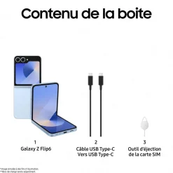 Galaxy Z Flip6 512Go - Bleu