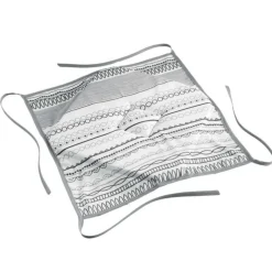 Galette de Chaise Analea 36x36cm Noir & Blanc