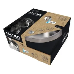 Gamelle ESKIMO Double paroi 2 L - Mpets - Noire