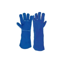 Gants KS TOOLS - En cuir - Long - Pour soudeur - Taille L - 985.7039