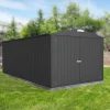 Garage - Métal Anthracite - 17,6m² - MELTON XL
