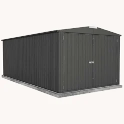 Garage - Métal Anthracite - 17,6m² - MELTON XL