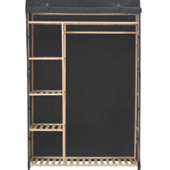 Garde-robe Gris 110 x 40 x 170 cm Tissu