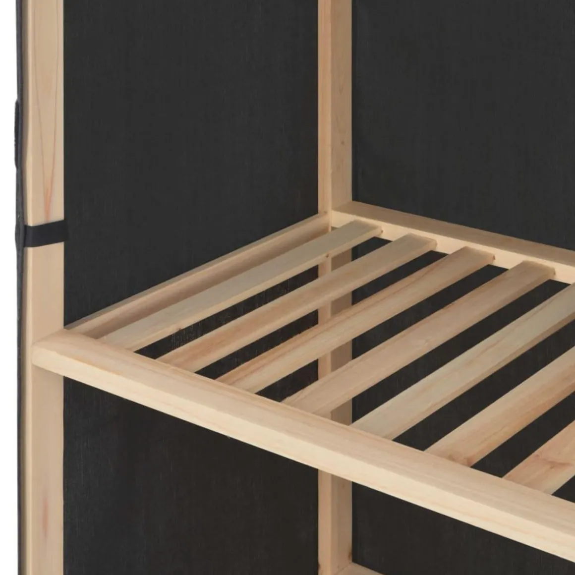 Garde-robe Gris 110 x 40 x 170 cm Tissu