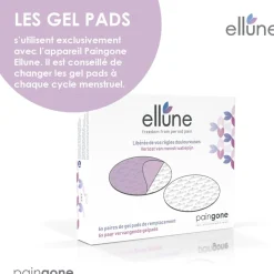Gel pads Ellune gel pads x6 autocollant rechange