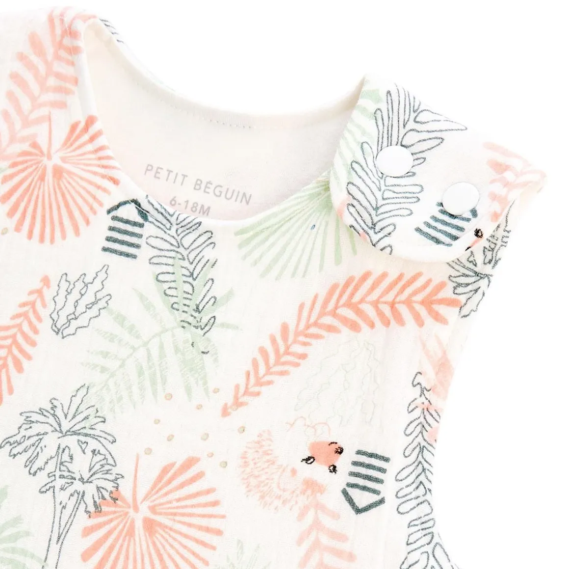 Gigoteuse d'été en gaze de coton Cilaos