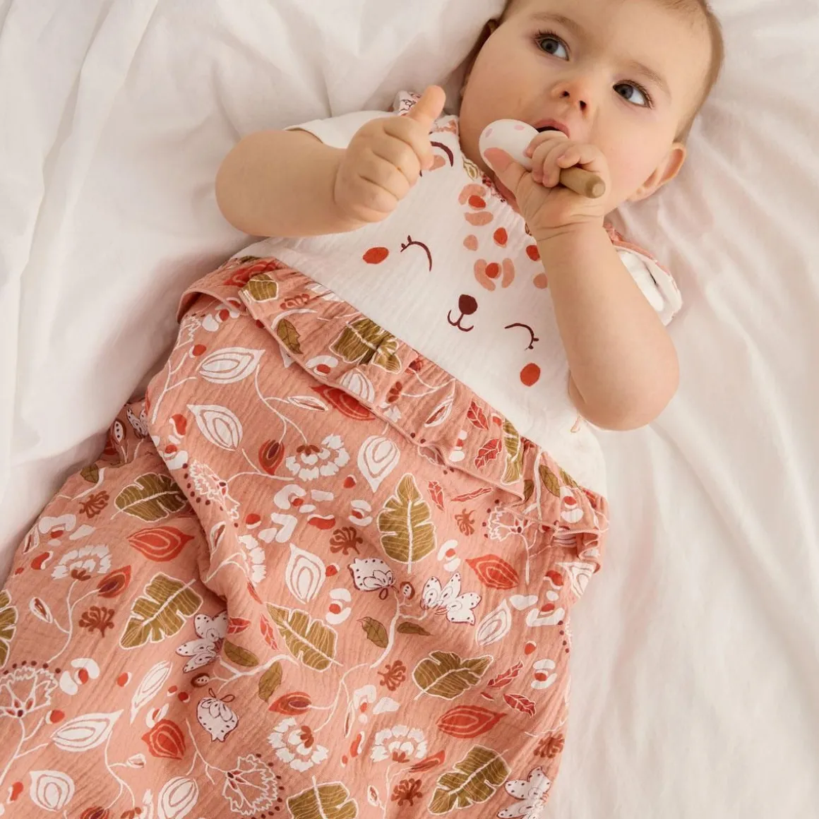 Gigoteuse d'été en gaze de coton Mindanao