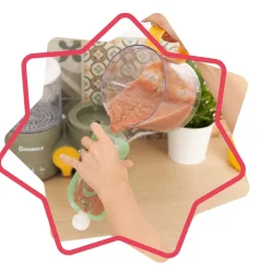 Gourdes réutilisables (Lot de 15) Badabulle - 150 ml