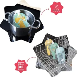 Gourdes réutilisables (Lot de 15) Badabulle - 150 ml