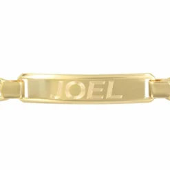 Gourmette Or 18 Carats Maille Figaro Alternée 1+3 - Jaune - Gravure Offerte - Homme