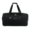 Grand Sac de voyage noir 60x32x30cm - 60L