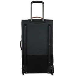 Grand Sac de voyage à roulettes gris 75x38x37cm - 90L