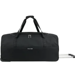 Grand Sac de voyage noir 75x35x34cm - 90L