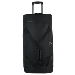 Grand Sac de voyage noir 75x35x34cm - 90L