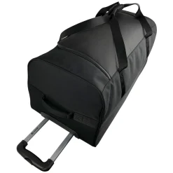 Grand Sac de voyage noir 75x35x34cm - 90L