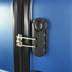 Grande Valise rigide bleue Sismik 70x46x28cm