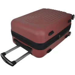 Grande Valise rigide 74cm 8 roues BOHO - rose