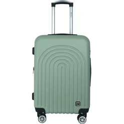 Grande Valise rigide 71cm 8 roues BOHO - gris