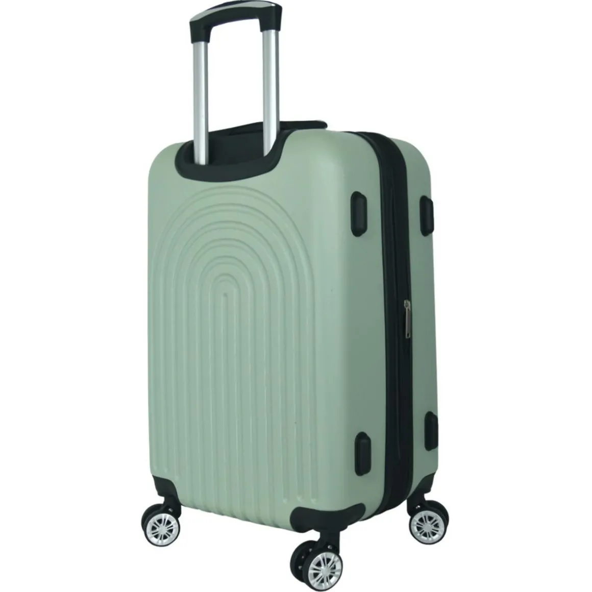 Grande Valise rigide 71cm 8 roues BOHO - gris