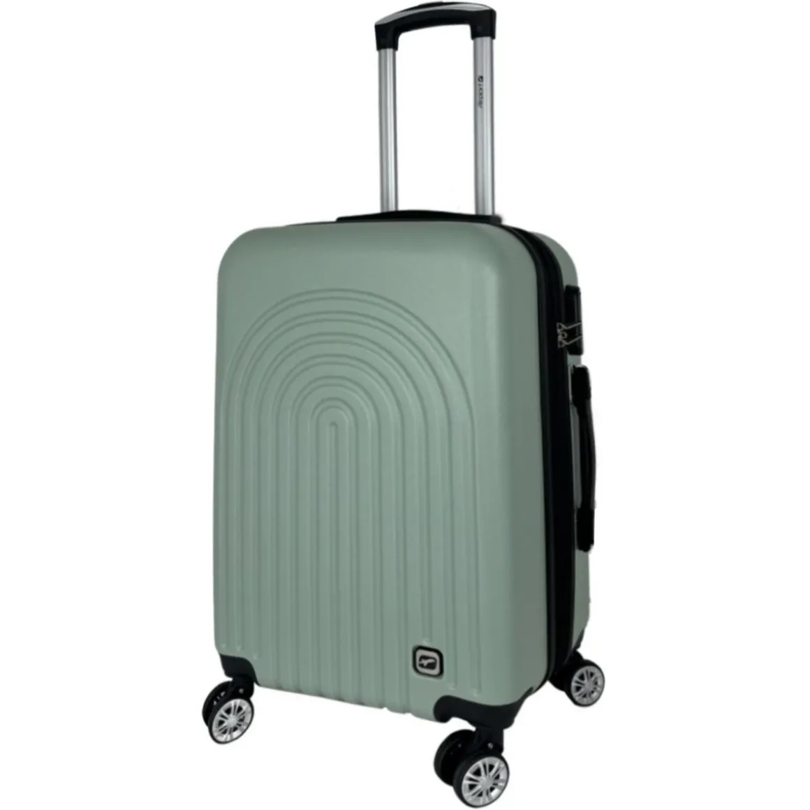 Grande Valise rigide 71cm 8 roues BOHO - gris