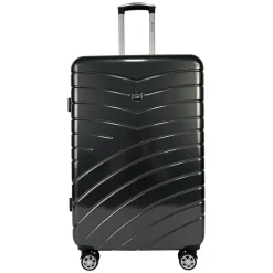 Grande Valise rigide grise Wavy Pop 75x49x28cm