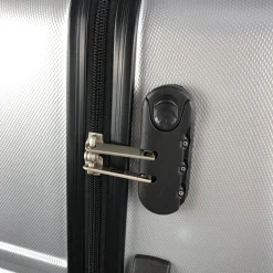 Grande Valise rigide grise Sismik 70x46x28cm