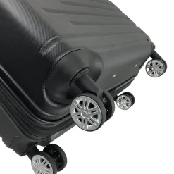 Grande Valise rigide noire Equalizer 76x50x29cm