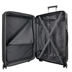 Grande Valise rigide noire Equalizer 76x50x29cm