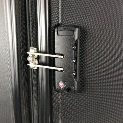 Grande Valise rigide noire Equalizer 76x50x29cm