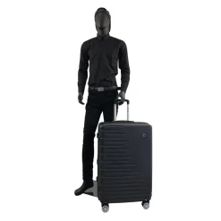 Grande Valise rigide noire Equalizer 76x50x29cm