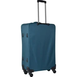 Grande Valise souple 75cm 4 roues FLYLINE - vert foncé