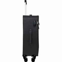 Grande Valise souple 75cm 4 roues HIGHWAY - gris